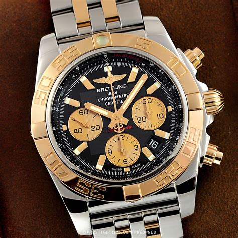 used breitling chronomat b01|breitling chronomat b01 chronograph 44.